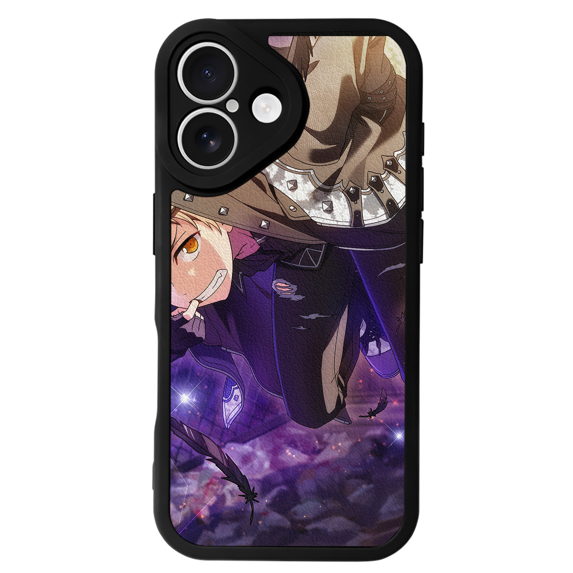 （画像用） あんさんぶるスターズ! Ensemble Stars 【iPhone 16シリーズ対応】シリコンスマホケース（レザー調） 材質：シリコン